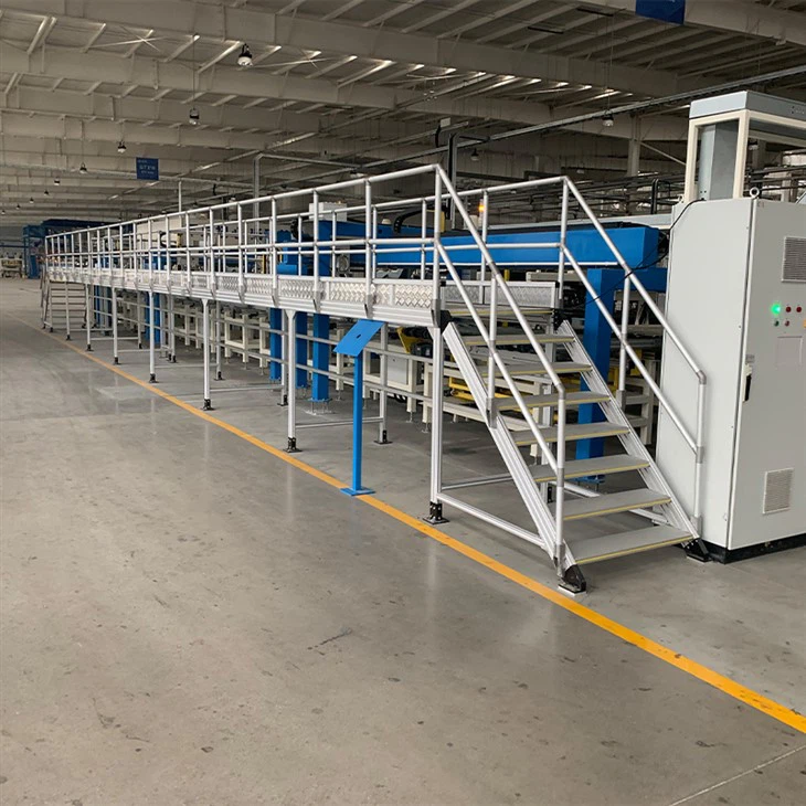 Aluminum Profile Platform Stairs